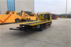 石柱非事故拖车